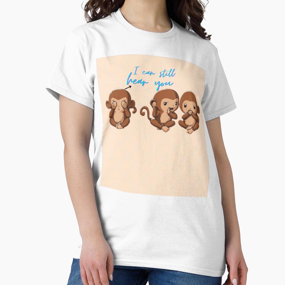 The three monkeys - updated funnier and trendy version by Arteartz