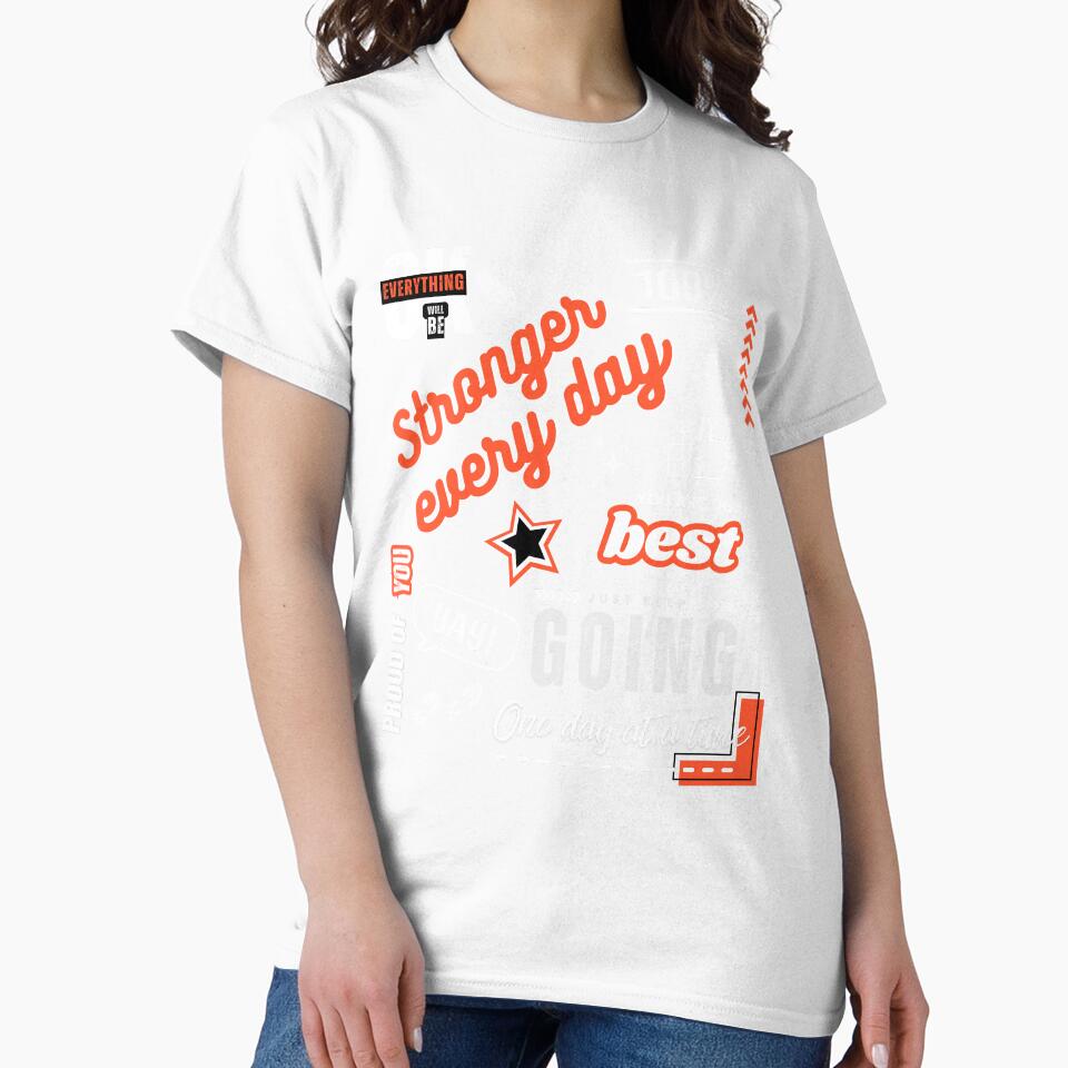 Stronger Every Day - Motivational Gift by MyCozyCorner24