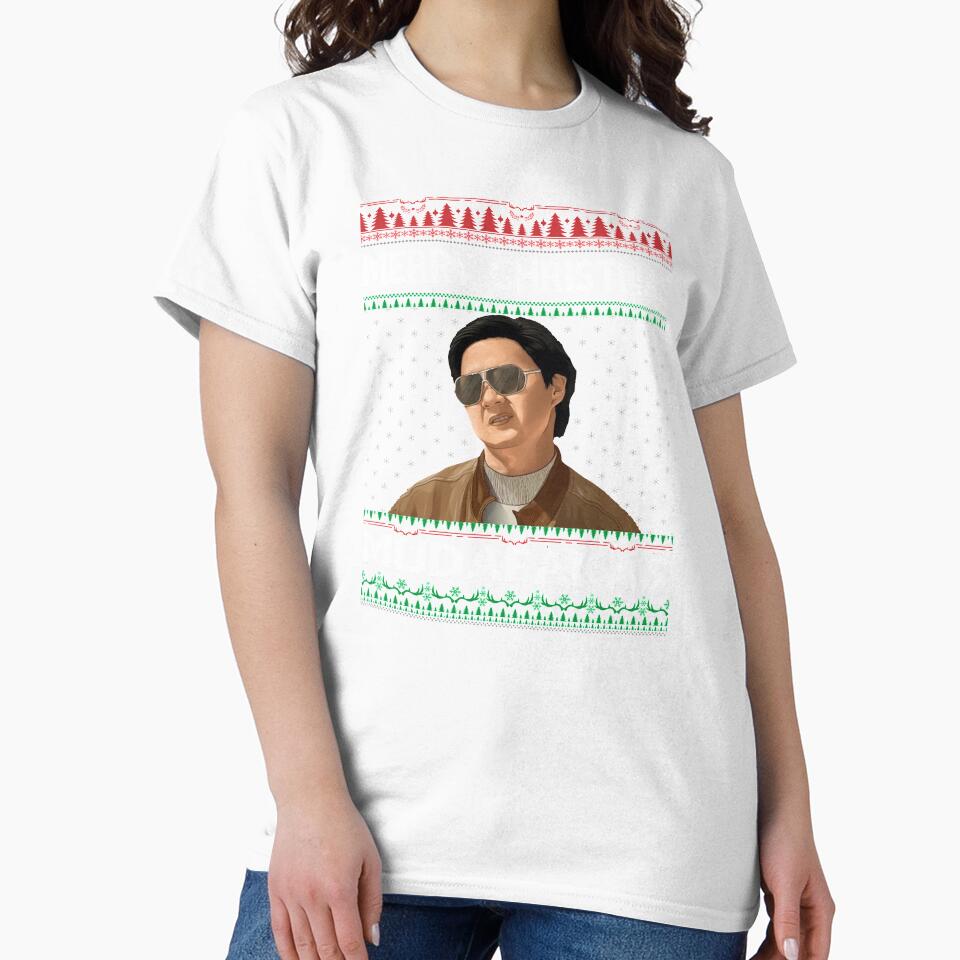 HANGOVER MERRY CHRISTMAS MUDAFAKAS Meme Ugly Sweater Design Christmas Hangover Movie Fan Art PEW PEW by HotTopics