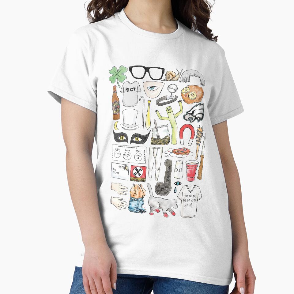 ALWAYS SUNNY iconic times by flatlaydesign