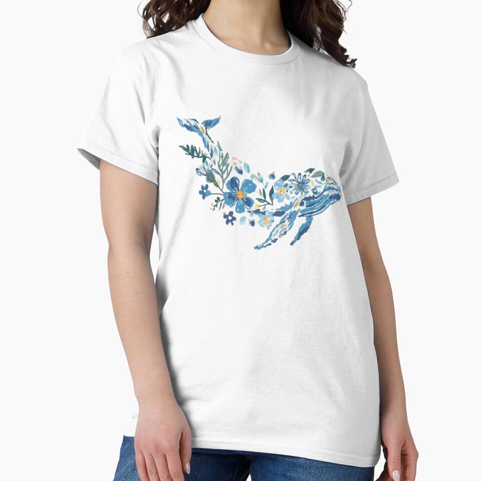 Floral whale by DeepyWorks