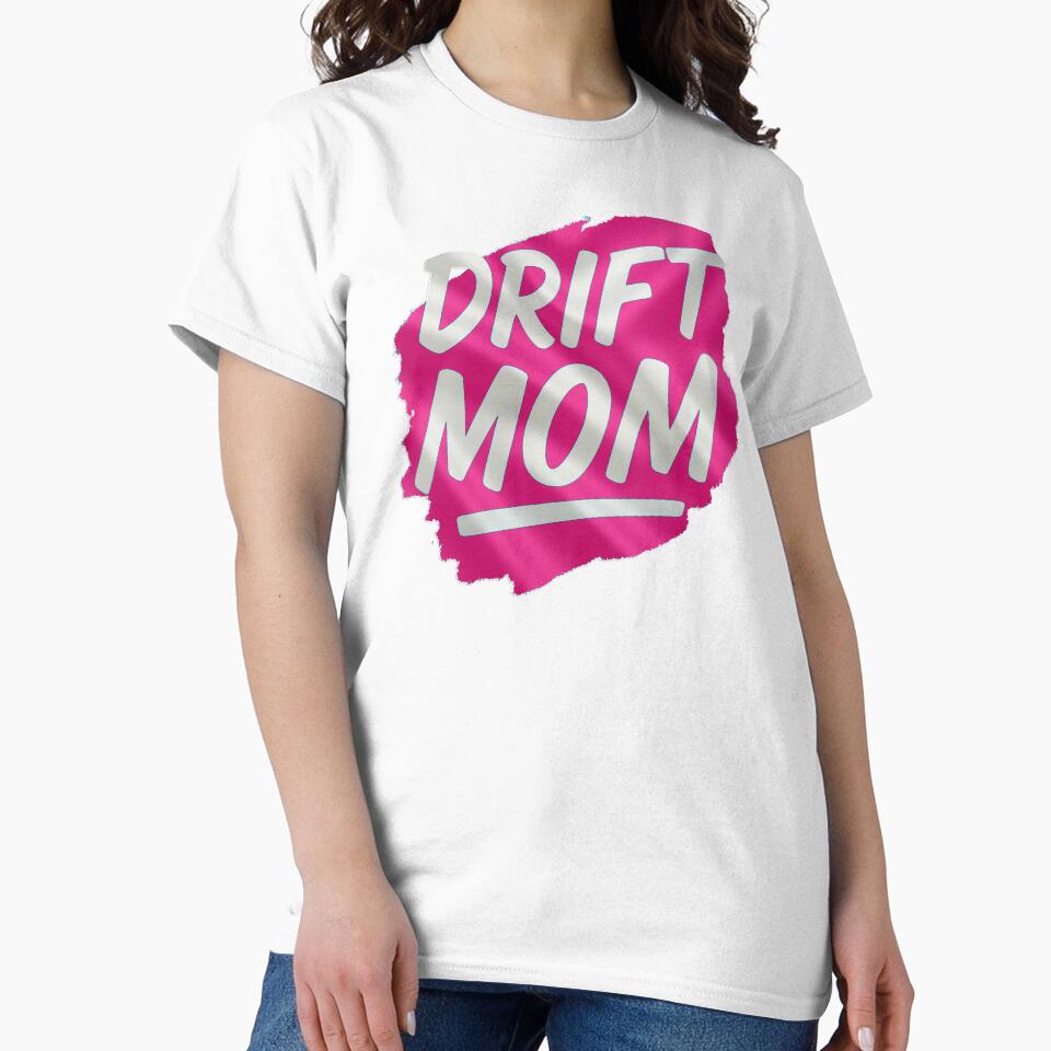 Drift Mom – Funny Pink JDM Splash for Car-Loving Mums by Michael van der Hoorn