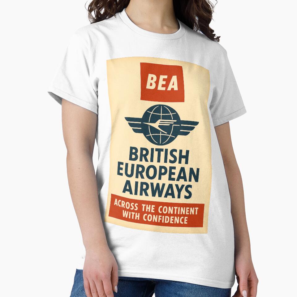 British European Airways Across the Continent with Confidence by Skyframe Aviation