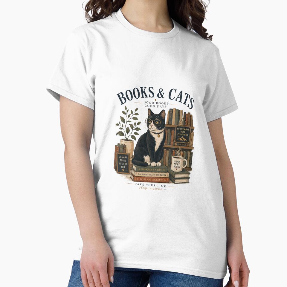 Bookstore Cat Society by NeoSakura