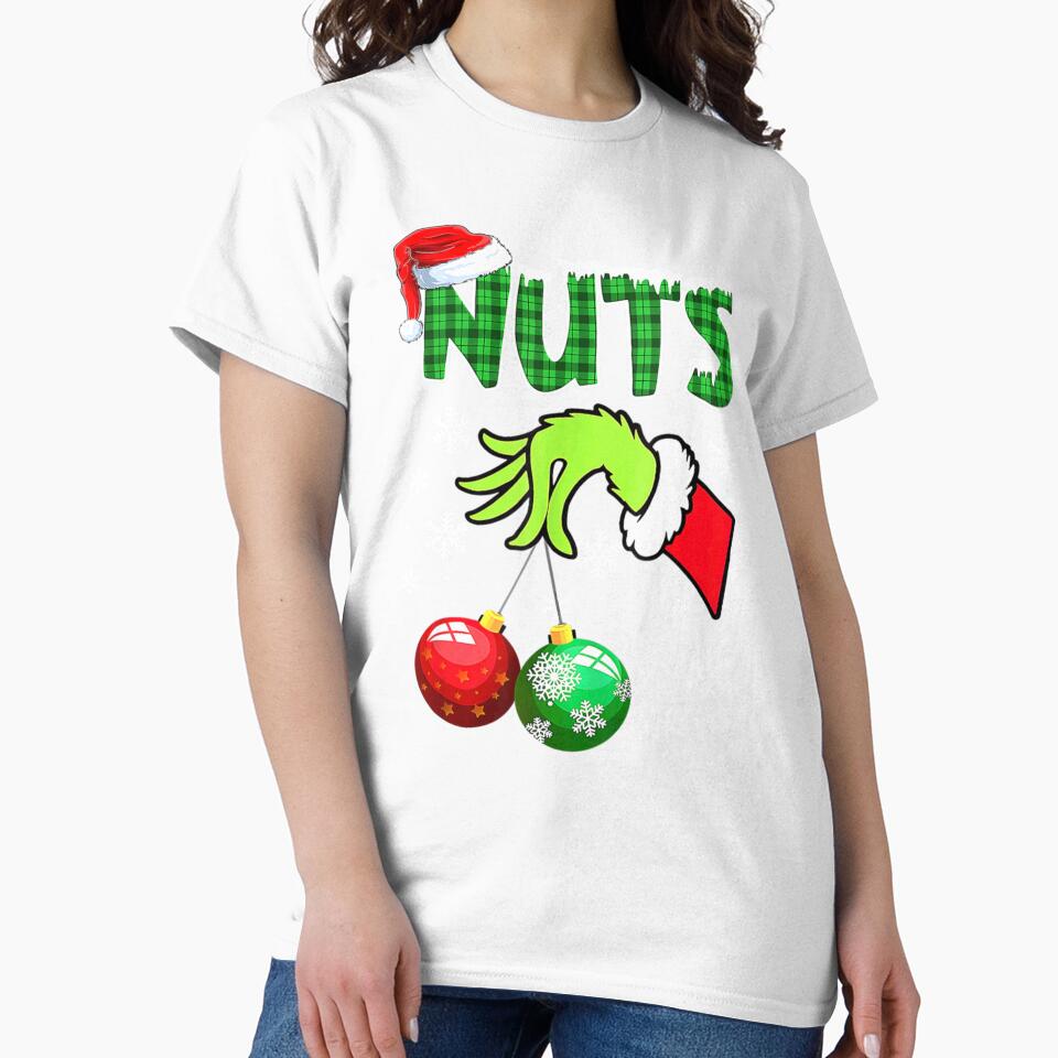 Chest Nuts Matching For Couple, Funny Christmas Matching Gift by SchuMemta
