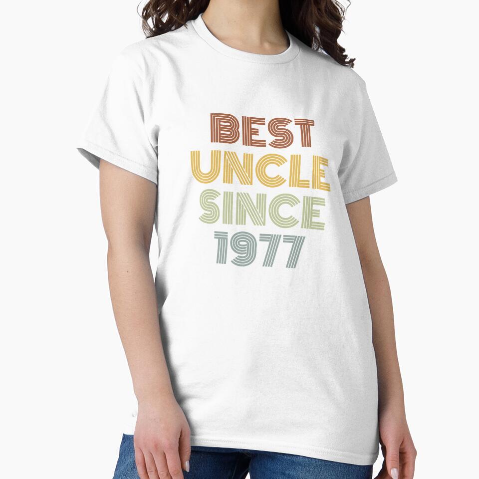 Best Uncle Since 1977 by Vanover Designs