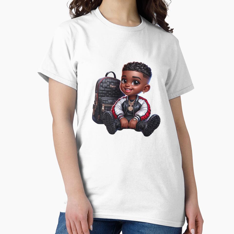 Stylish Black Boy Illustration by Lulunza