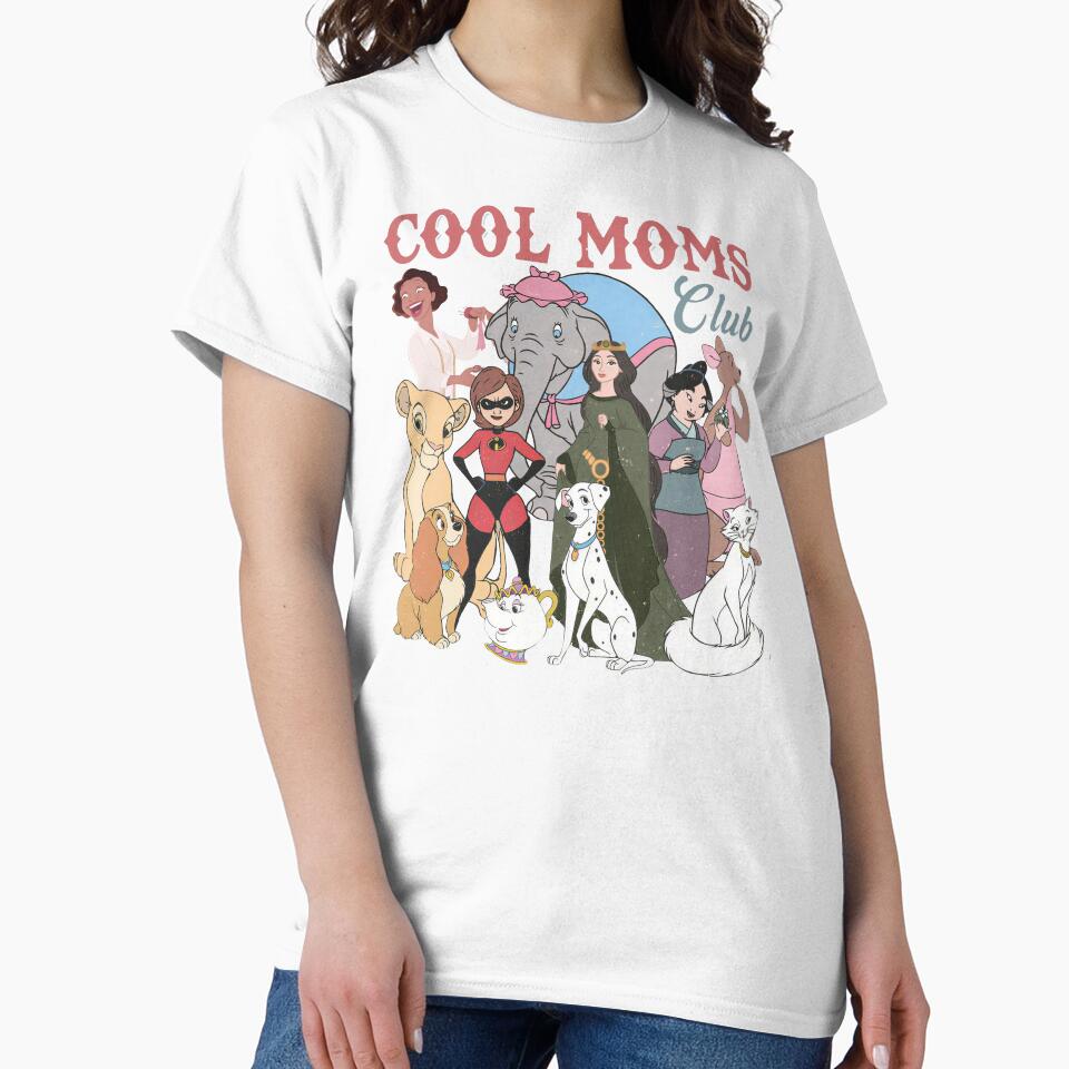 Retro Cool Mom Clubs, Funny Mom, Best Mom Ever by Naviiraart