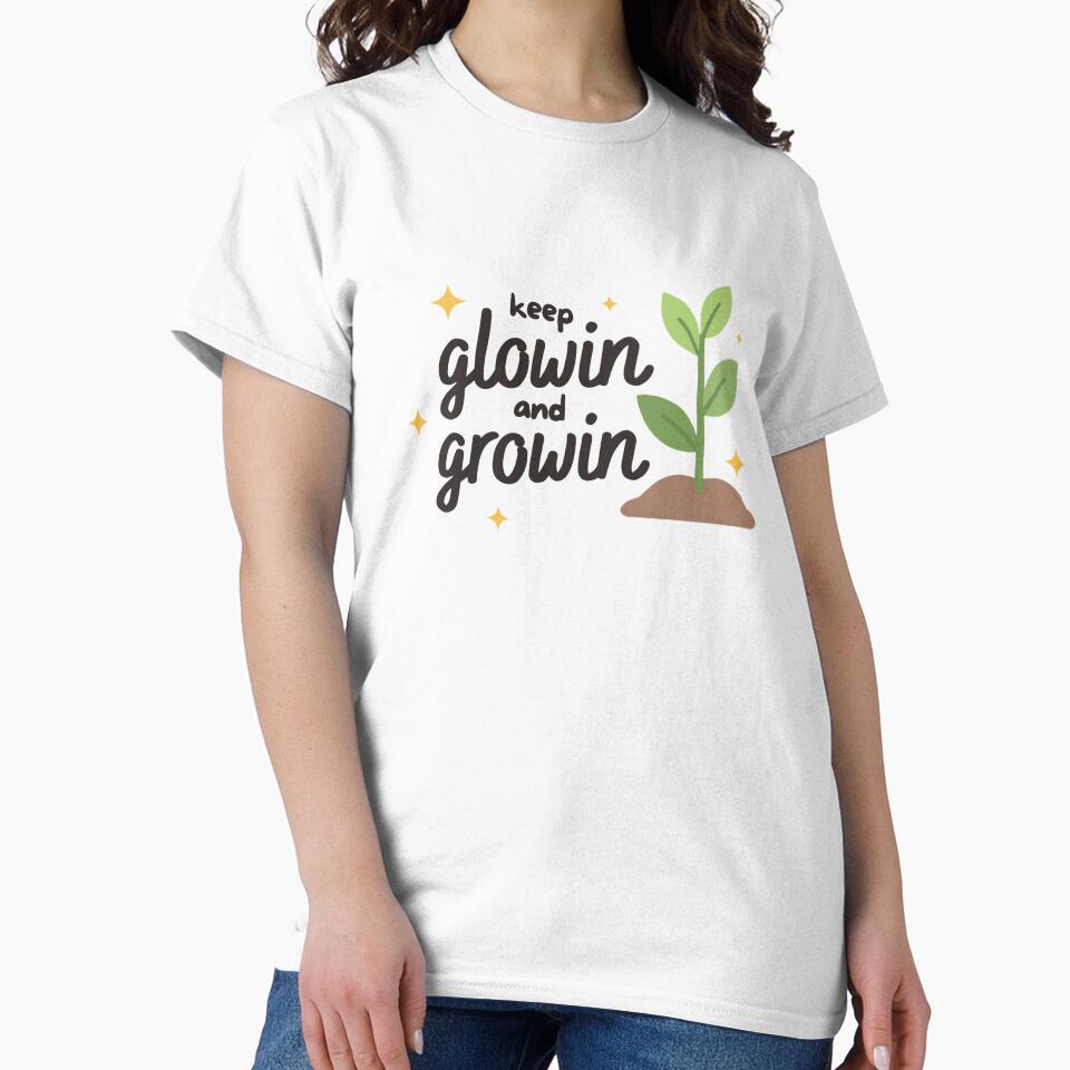 Keep glowing and growing | Reminder by SunnySideNotes