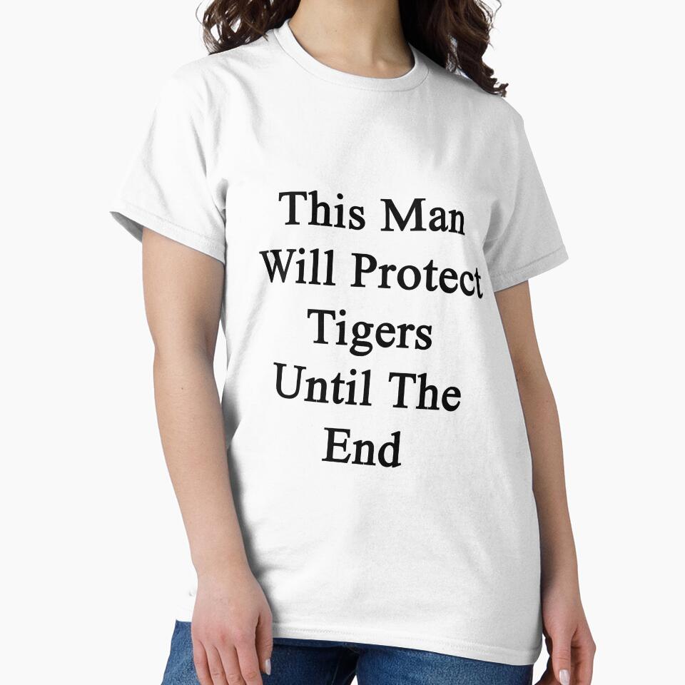 This Man Will Protect Tigers Until The End by supernova23