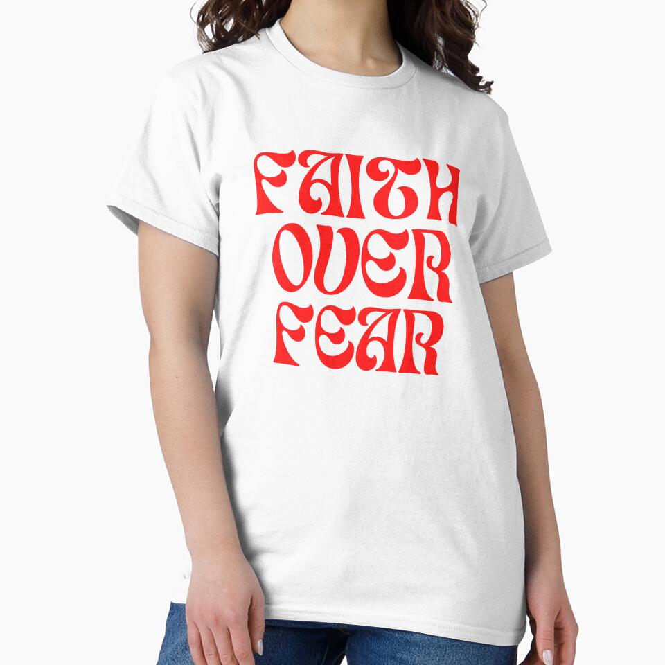Faith Over Fear Urban Black by oscaraponte