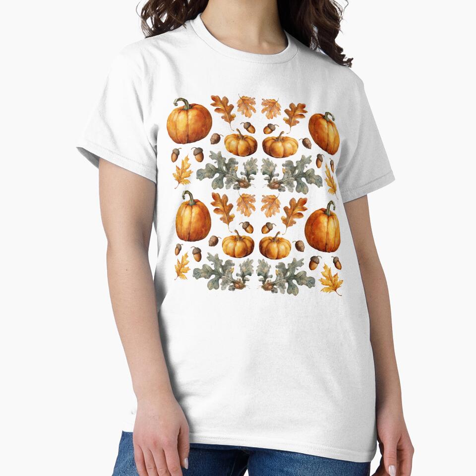 Fall Pumpkin Graphic by Oak and Willow Goods