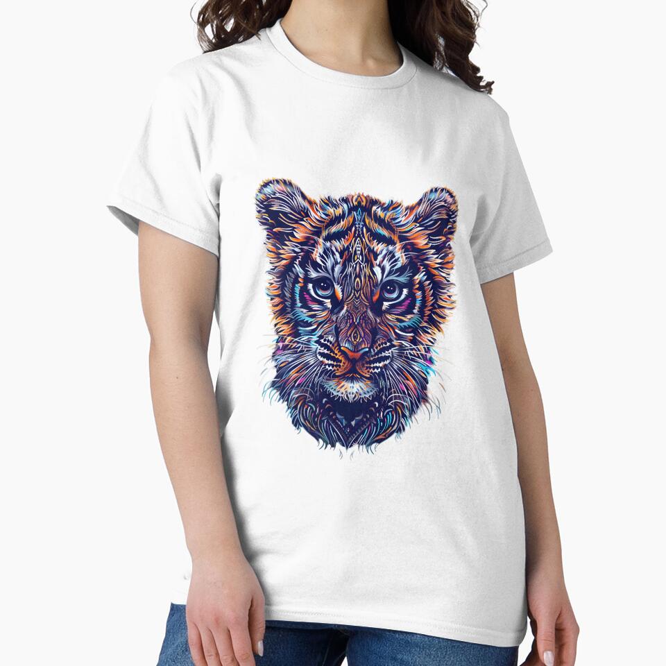 Stylized Baby Tiger 3 by HarmonyTheKoala