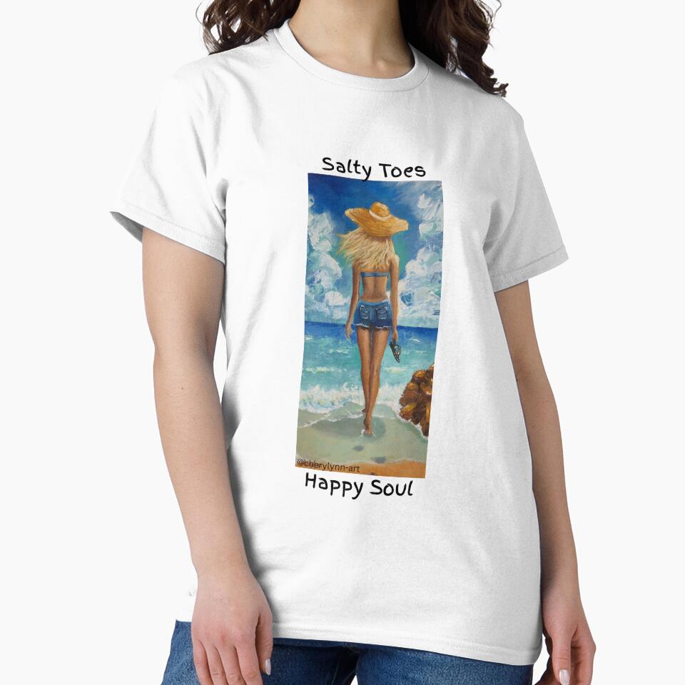 Salty Toes Happy Soul by Cherylynn-Art