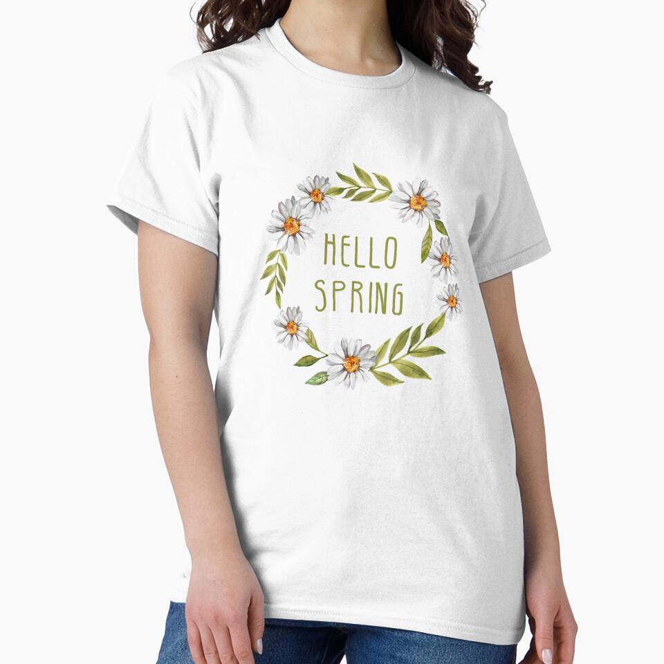 Hello Spring Florals by papierquarell