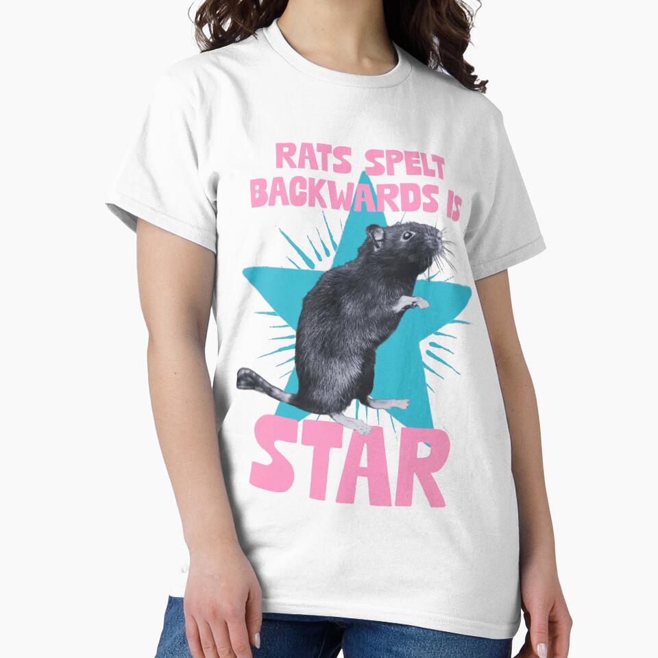 Rats spelt backwards is STAR (white & blue) by MsGonzalez
