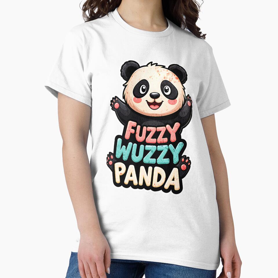 Fuzzy Wuzzy Panda - Cute and Adorable Panda by Taans-Creation