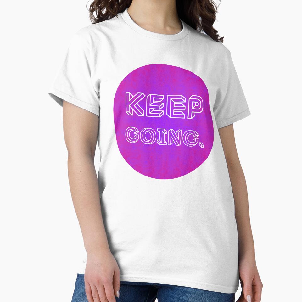 Keep Going - Purple Fuchsia Wave by sillyjess