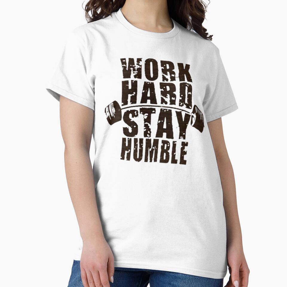Work Hard Stay Humble - Workout Inspiration by Vicky021