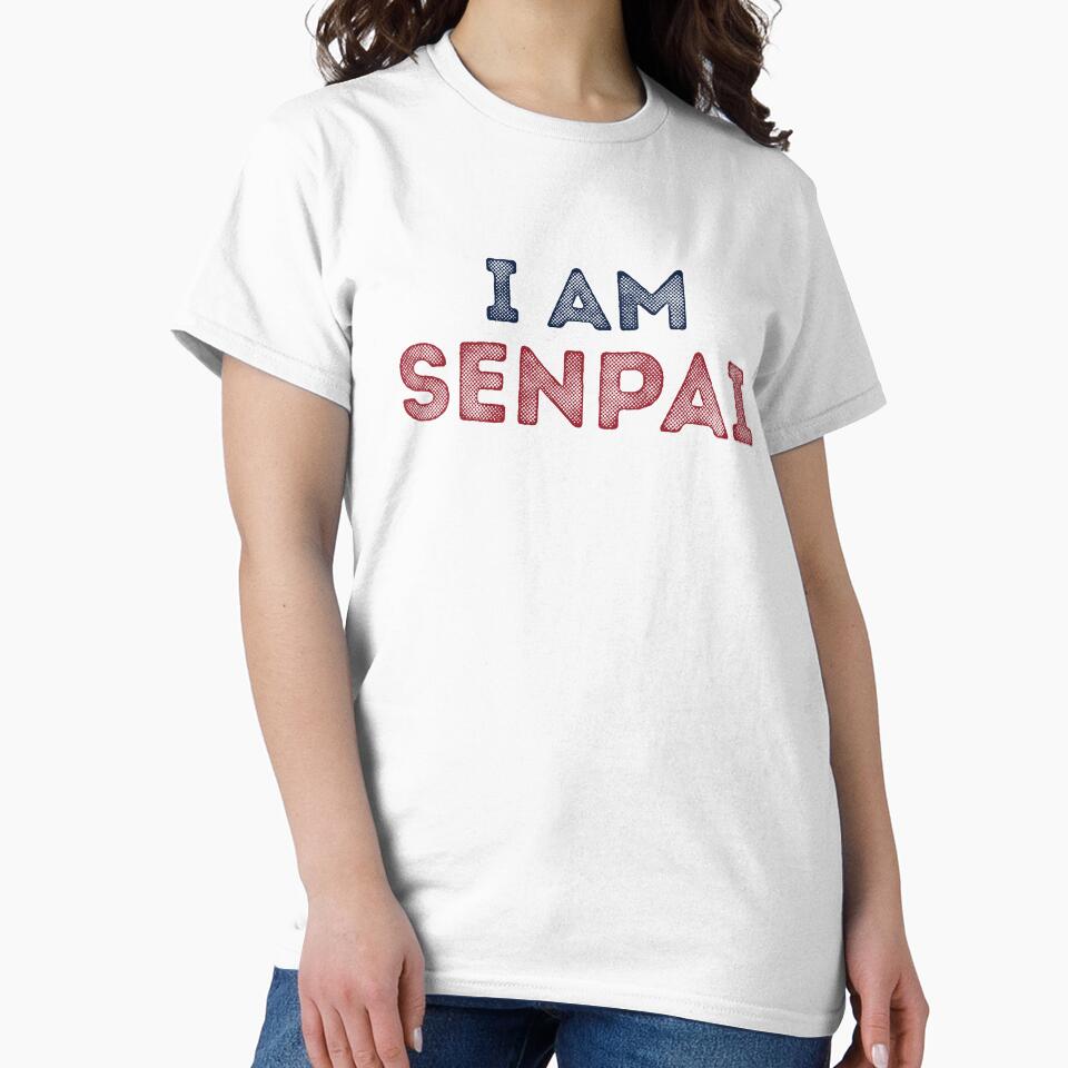 I am Senpai / If Found, Please Return to Senpai (Couple Shirt) Version 4 by teeworthy