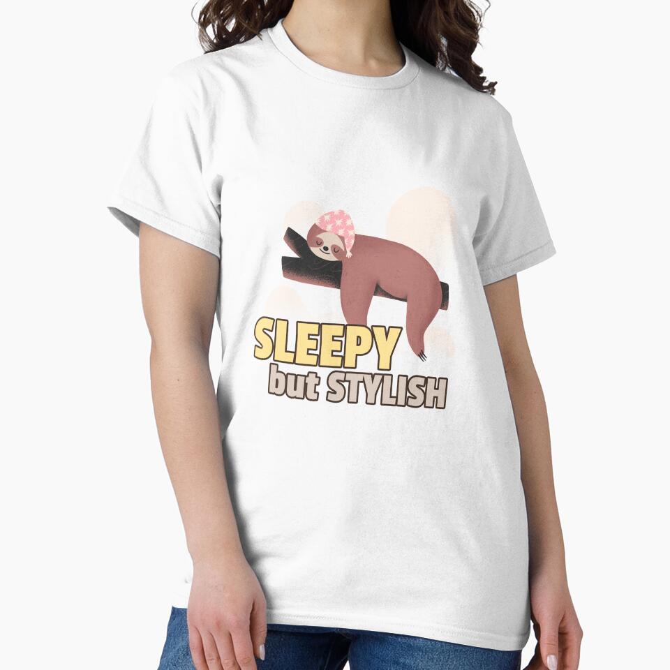 Sleepy but Stylish Infant Sleep by LamountTees