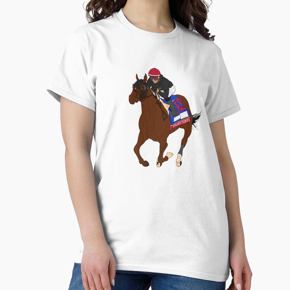 Kentucky derby winner - Golden Tempo by theartsyeq_art