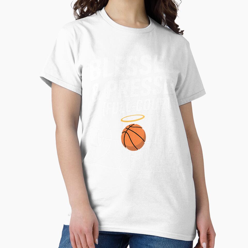 Blessed And Pressed Full Court Basketball Faith by PatriciaKelsey