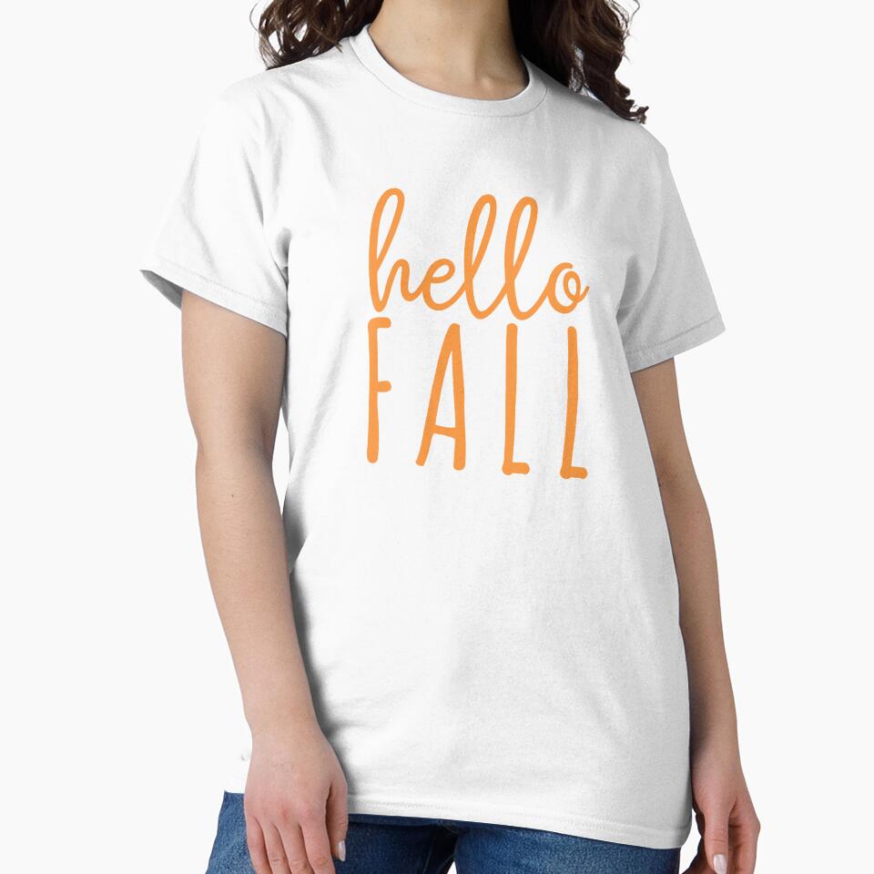 Hello Fall - White by WhispersInspire