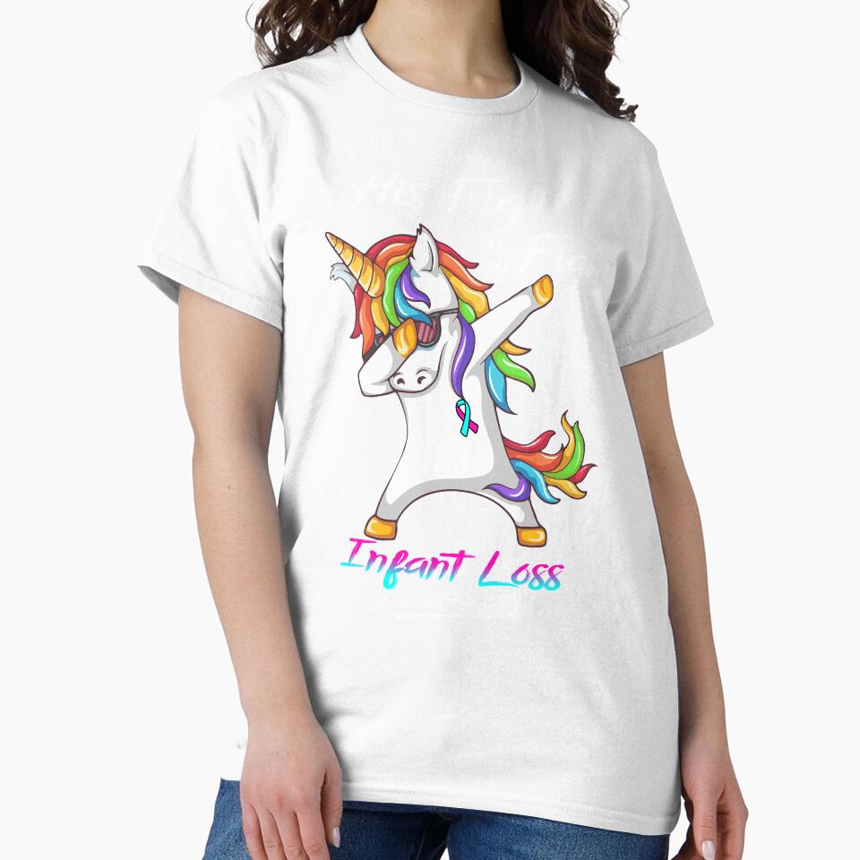 Unicorn His Fight Is My Fight Infant Loss Awareness by rechardtee