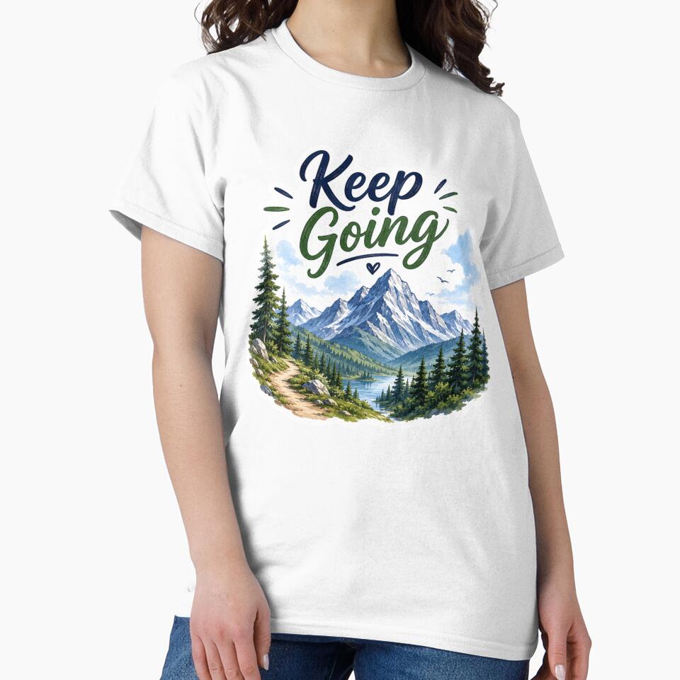 Keep Going Mountain Landscape by PriyankaSonara