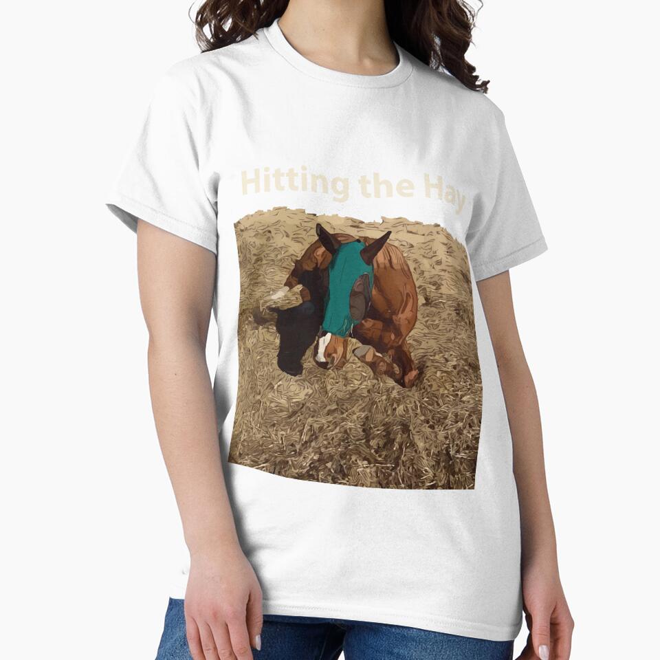 Hitting the Hay - Funny Horse by Lakeric