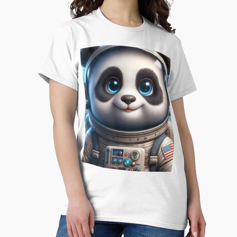 Astronaut Panda 4 by PANDALOVEART