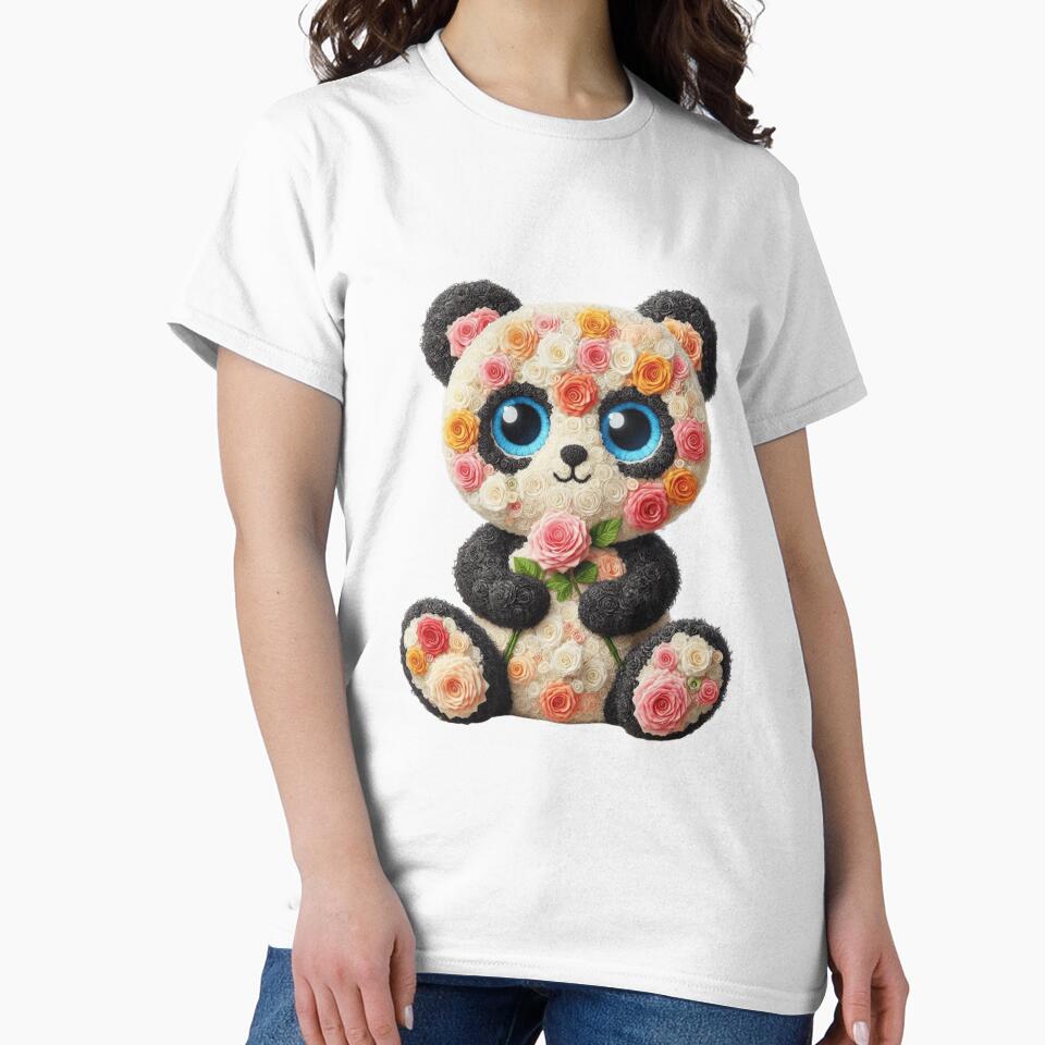 Flower Panda 6 by PANDALOVEART