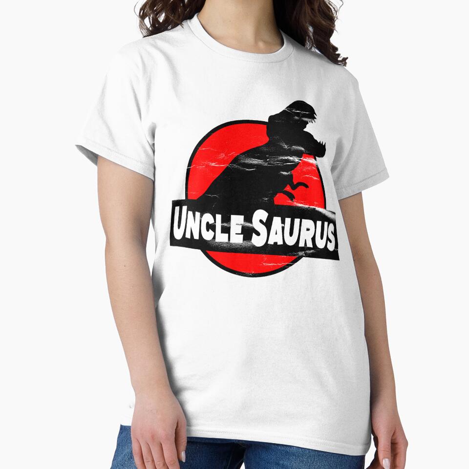 Uncle Saurus, Funny Uncle Gift by FuntasticDez