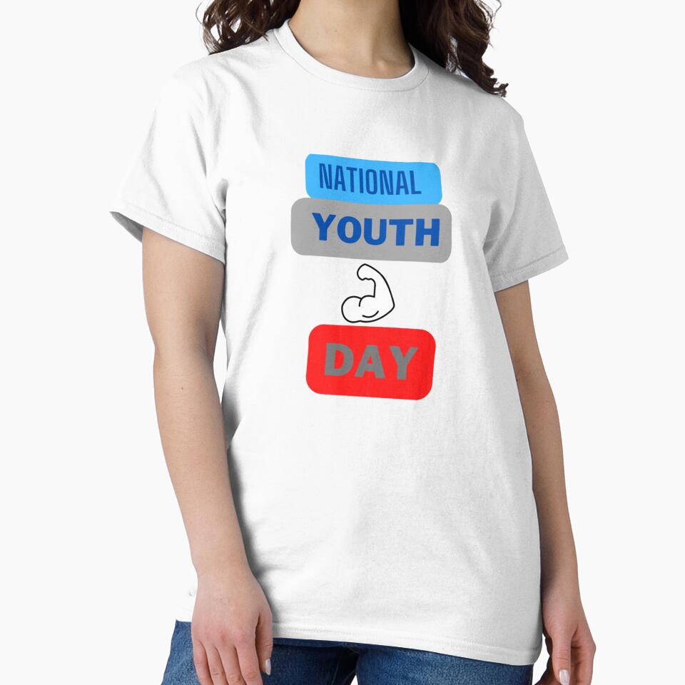 NATIONAL youth day graphic T-SHIRT by MAYSO999