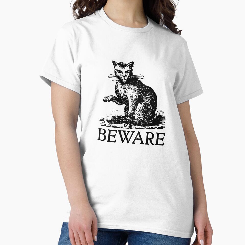 Medieval Beware of cat by foxtailvintage