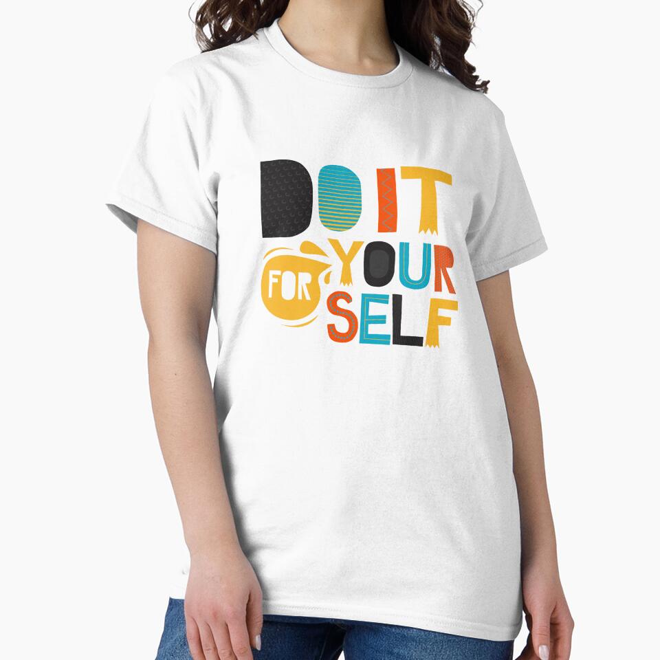 Do it for Yourself Inspirational and Motivational Quote by greenoriginals