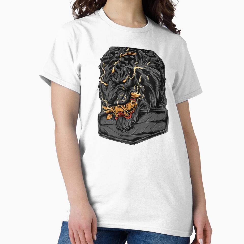 Chinese Tiger Fury Art Vintage by AnimalLover4eva