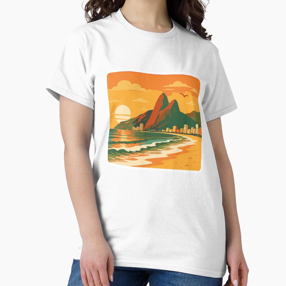 Sunset Over Ipanema by Napofazarte