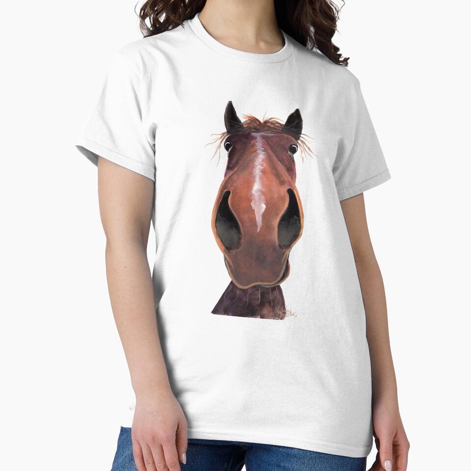 HaPPY HoRSe PRiNT ' RoDNeY ' BY SHiRLeY MacARTHuR by Shirley MacArthur Art