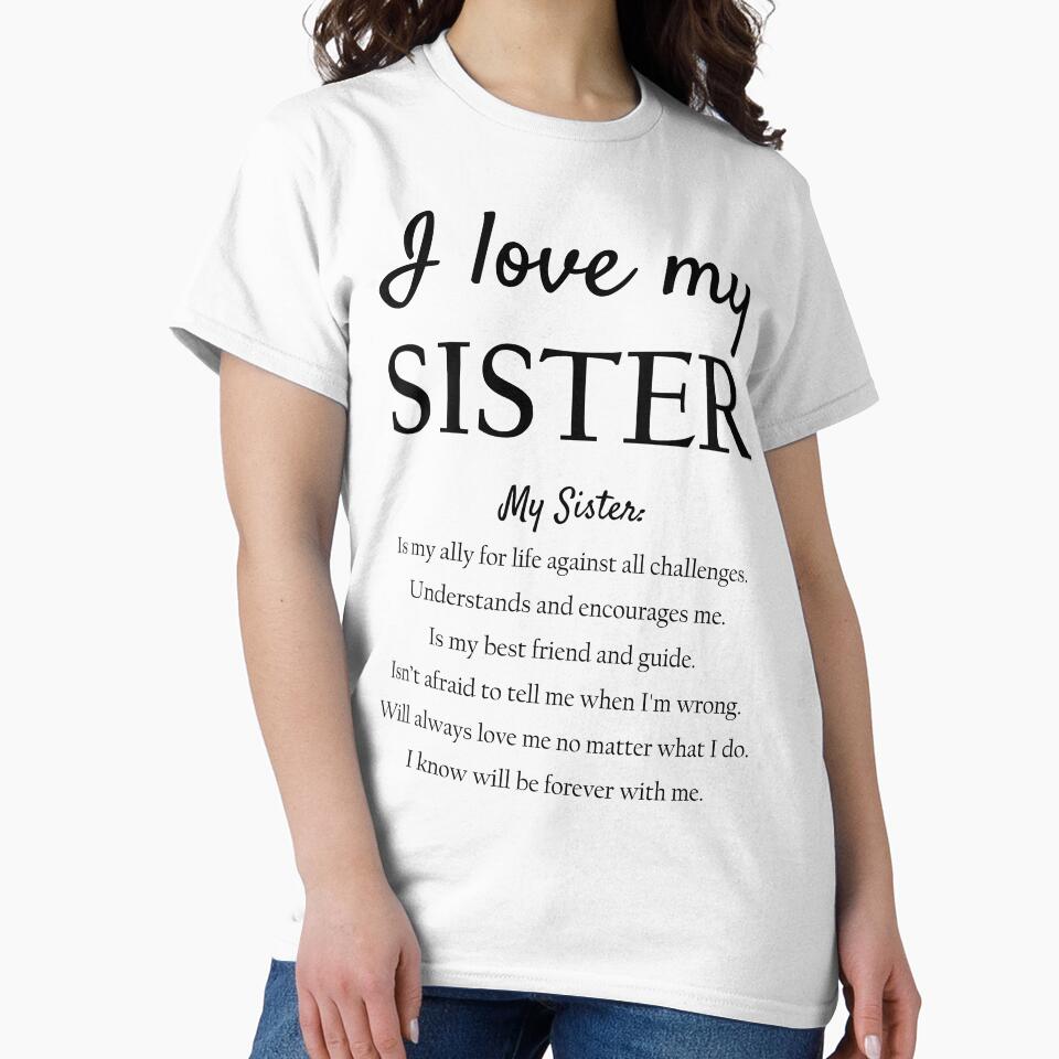 I Love My Sister by Sue Davie