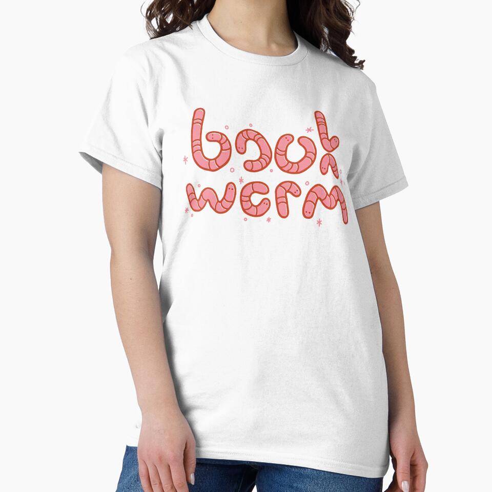 Book Worm Reading Kindle Cute pink by maura41