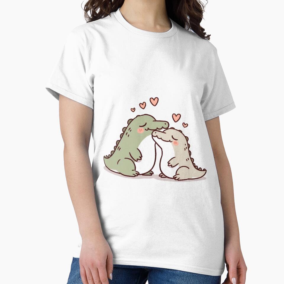Alligator Couple Valentine's Day by LemuellTrends