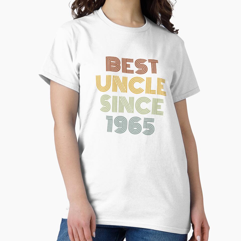 Best Uncle Since 1965 by Vanover Designs