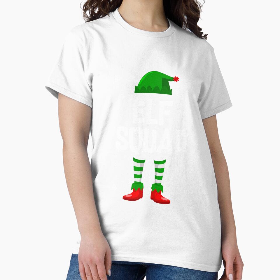 Funny Xmas ELF Squad Christmas Pajama For Boys Girls Adults by mteehut