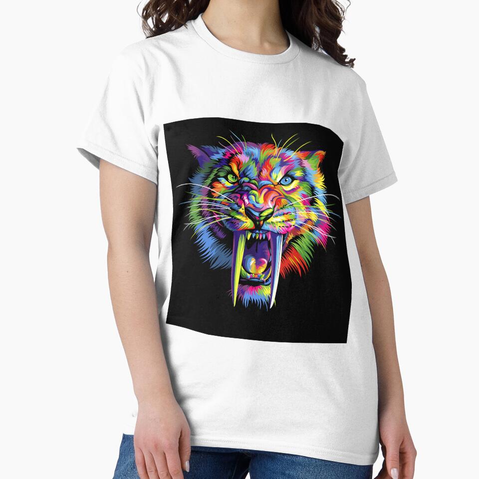 Colorful Tiger art by svetlana84