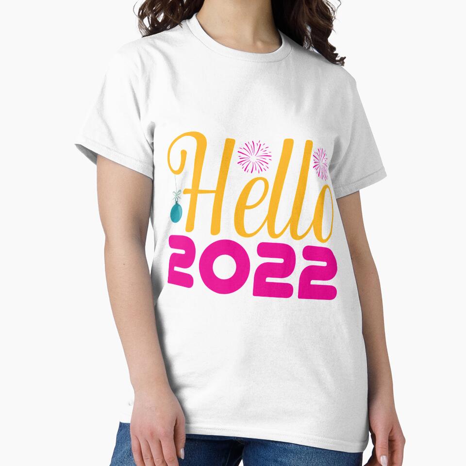 Hello 2022 Happy New Year 2022 New Years Eve Party Supplies by BhavyaBathla