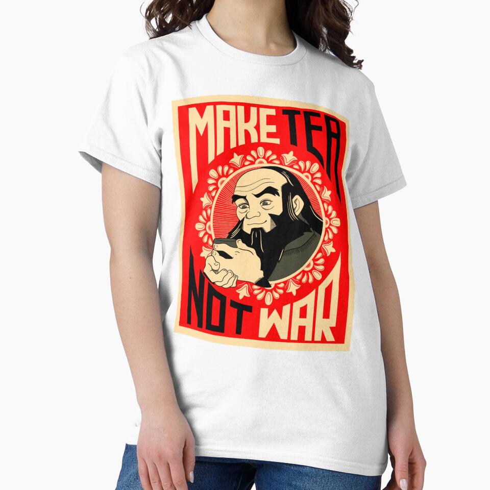 Make Tea, Not War - Uncle Iroh by Handmadepassion