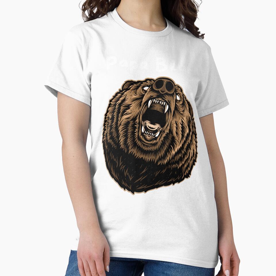 Papa Bear – graphic perfect gift for dad by Printsouf