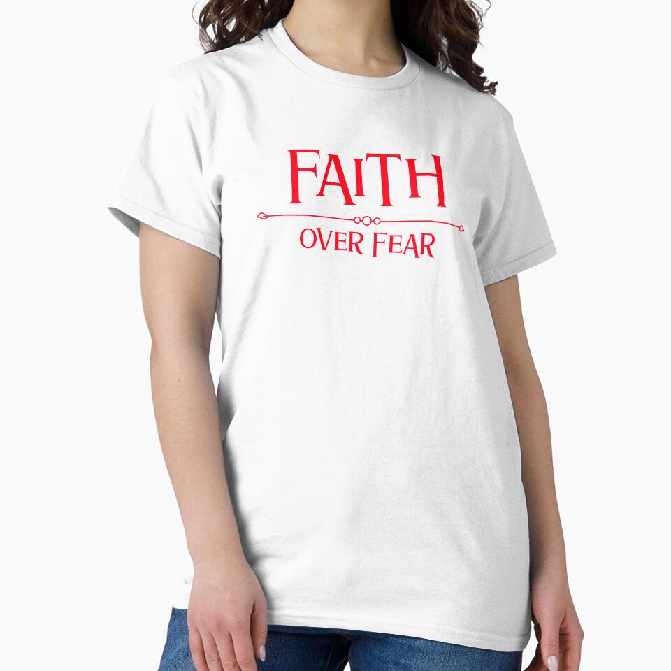 Faith Over Fear Religious Quote by Zuuag